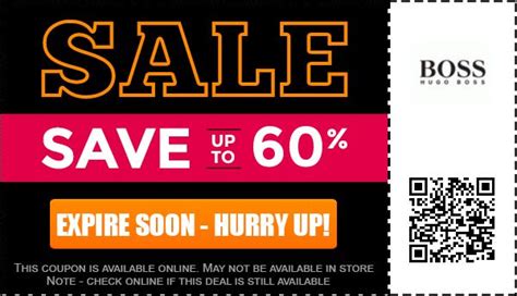 hugo boss discount code 2018 uk
